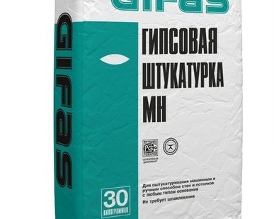 фото Штукатурка гипсовая МН, 30кг Gifas