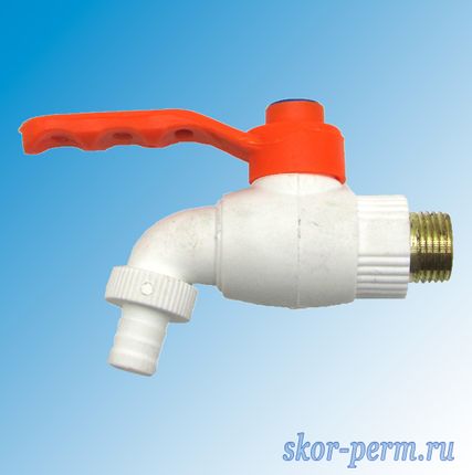 Фото №2 Кран водоразборный 15 (1/2&quot;) PPRC (Турция)