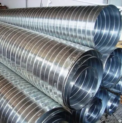 Фото №0 Труба Спирально-витая гофрированная от 40 до 1600мм полиэтиленовая ПНД ПВД