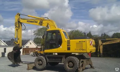 Фото №0 Экскаватор колесный полноповоротный