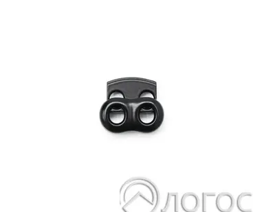 фото Фиксатор метал. 2 отверстия БМТ723 21-25 мм , черный никель