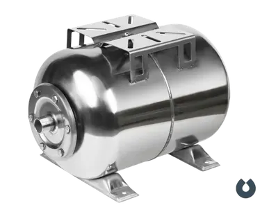 фото Гидроаккумулятор UNIPUMP 50 л (нерж.) горизонтальный