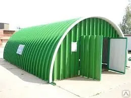 Фото №0 Ангар металлический (Россия)