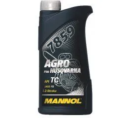 фото Масло для 2-х тактных двигателей MANNOL Agro for Husqvarna (1л.) 1987