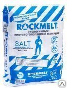 фото Противогололедный материал "ROCKMELT Соль Техническая №3", 20кг