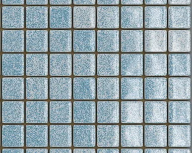 фото Стеклянная мозаика голубая 25-ST-M-001