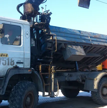 Фото №2 Услуги манипулятора вездехода с грейферным ковшом и гидробуром(ямобуром) в Калининграде
