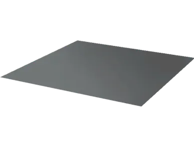 фото Лист с полимерным покрытием 0,45 мм пэ в пленке ral7024 серый графит