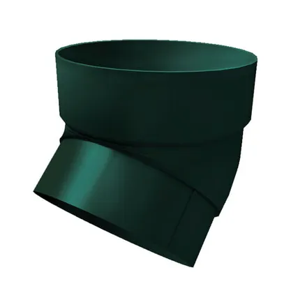 Фото №0 Колено трубы 45 град. ПВХ Grand Line зелёный (RAL 6005)