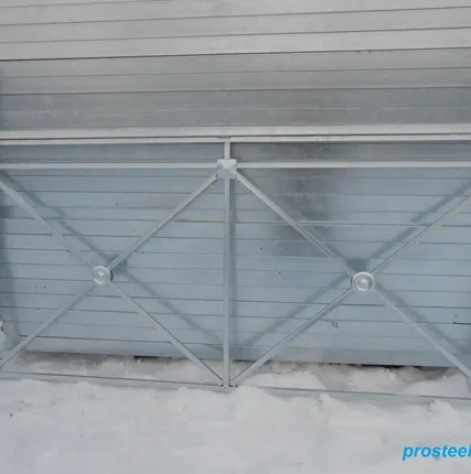 Фото №0 Установка пешеходного ограждения