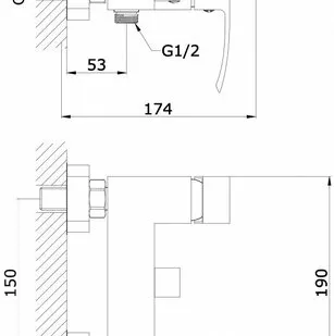 фото Ganzer Смеситель для ванны Ganzer GZ44033F белый/хром