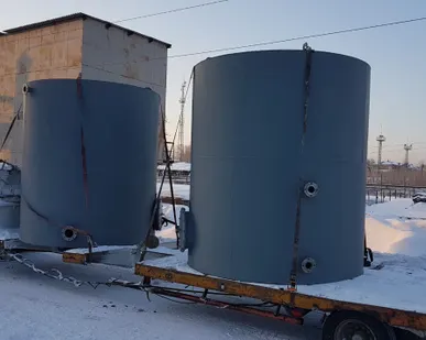 фото Емкость стальная вертикальная