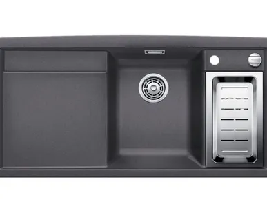фото Кухонная мойка чаша справа Blanco Axia II 6S Темная скала 518828 Blanco
