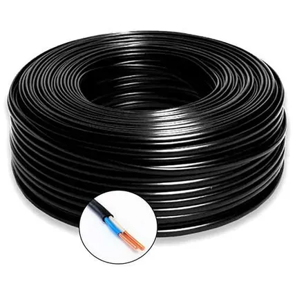 Фото №0 Кабель силовой медный ВВГпнг(А)-LS 2x4 ГОСТ