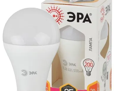 фото Лампа светодиодная A65-25W-827-E27 грушевидная 2000лм ЭРА Б0035334