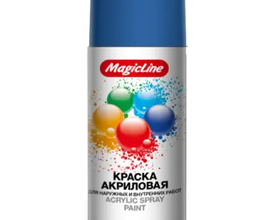 фото Краска аэрозольная синяя (265г) MagicLine