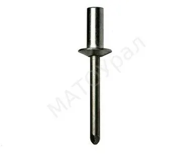 фото Заклепка вытяжная 4,8х18 ув. борт 16мм