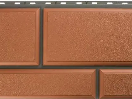 Фото №0 Фасадная панель Камень Флорентийский (терракотовый)