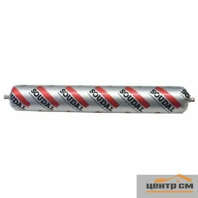 Фото №0 Клей-герметик быстроотверждающийся полиуретановый Соудал Соудафлекс 40 ФС серый 600 мл