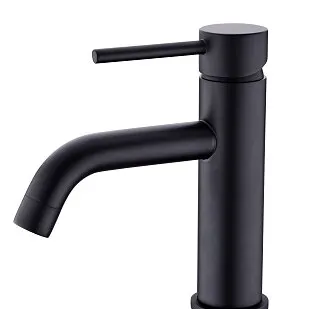 фото Смеситель для раковины Creto Element 2.0-BM-BK матовый черный