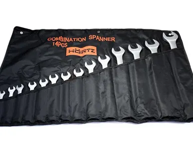фото Набор ключей гаечных комбинированных 14 шт. (10-36)хромирование HORTZ