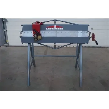 Фото №0 Универсальный сегментный листогиб Decker S-1500 (с ножом и опциями) в Москве