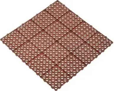 фото Решетка газонная универсальная 333х333х10,5мм, Коричневый