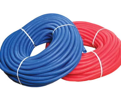 фото Труба гофр. БИР ПЕКС 25 (для 16) (50м./бух.) окрашенная РОССИЯ