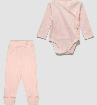 Фото №0 Комплект для девочек:Розовый:74