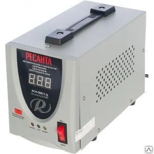 фото Однофазный стабилизатор напряжения ресанта асн 500/1-ц