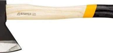 фото Топор кованый с деревянной рукояткой STAYER 
MASTER 20610-08 0,8кг