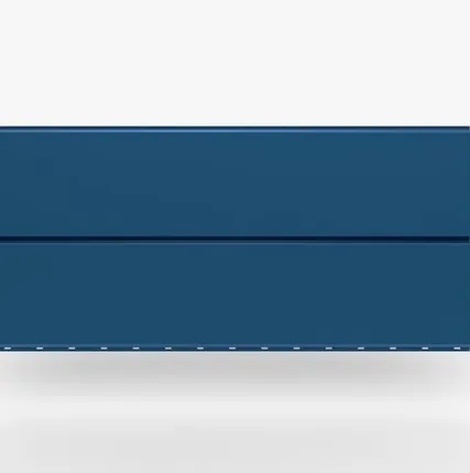 Фото №0 Сайдинг Металлический сайдинг «Евробрус» Premium, 0.5 мм RAL 5015, Небесно-синий