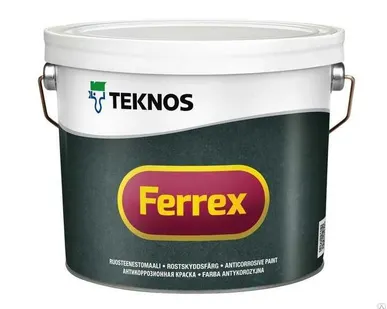 фото Краска TEKNOS FERREX антикоррозионная краска