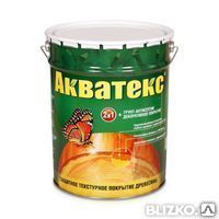 фото Антисептический текстурирующий состав "Акватекс" ведро 10 л