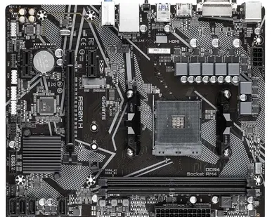 фото Материнская плата GIGABYTE A520M H (rev. 1.x)