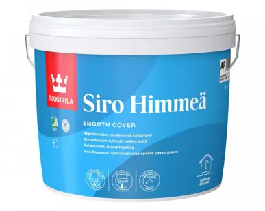фото Краска для стен и потолков SIRO HIMMEA глубокоматовая Tikkurila 9л