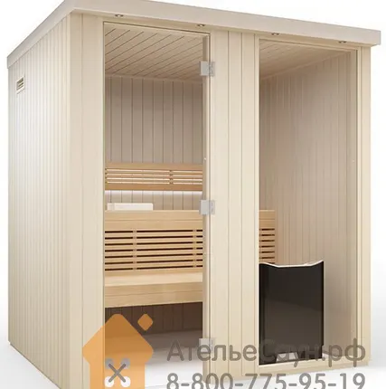 Фото №1 Сауна Tylo Harmony H Square (1670х1160 мм, без печи, из осины)