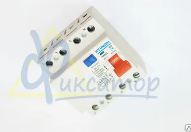 фото Устройство защитного отключения узо, HIRC63, 32A, 30mA, компания HYUNDAI