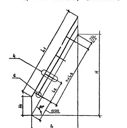 Фото №0 Ограждения для лестниц с углом 60 градусов
