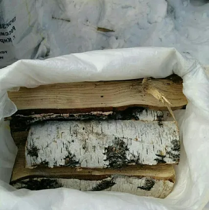 Фото №0 Дрова в мешках