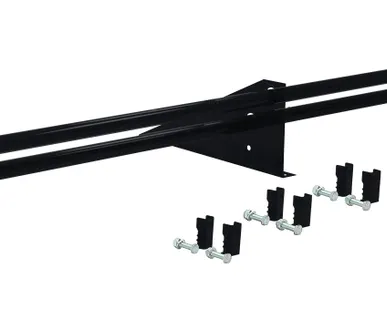 фото Снегозадержатель трубчатый для фальцевой кровли Optima RAL 9005 3м