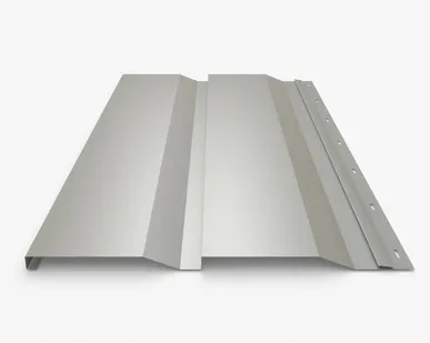 фото Сайдинг Металлический сайдинг «Корабельная доска» Premium, 0.5 мм RAL 7047, Телегрей 4