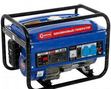 фото Аренда Генератор бензиновый, Диолд, ГБ-3000, 3 кВт, ручной стартер