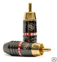 фото RCA(male) разъем под пайку RCA6/N/Black / RCA6/N/Red
