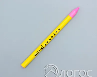 фото Мел-карандаш mu-si, розовый