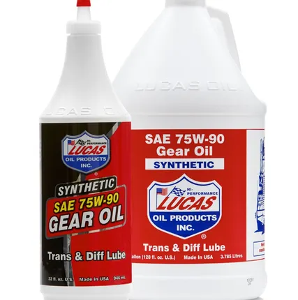 Фото №0 Синтетическое трансмиссионное масло Lucas oil SAE 75W-90
