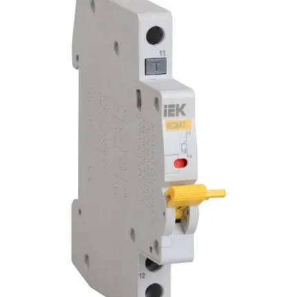 Фото №0 Контакт состояния для ВА47-29 (новой серии) и ВА47-100 тип КСB47 MVA01D-AK-1 IEK (ИЭК)