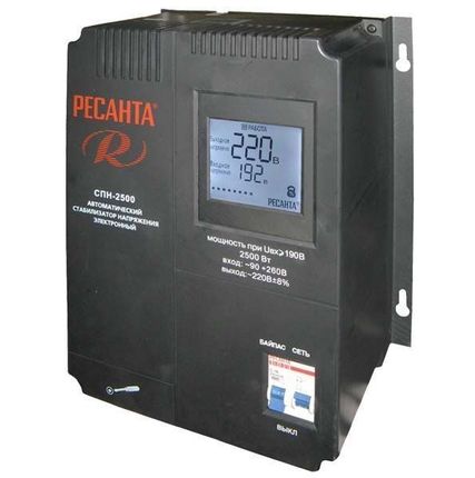 Фото №0 Стабилизатор СПН- 2 500 (3600Вт)
в