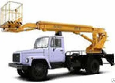 фото Аренда автовышки 18м автогидроподъемник АГП 18