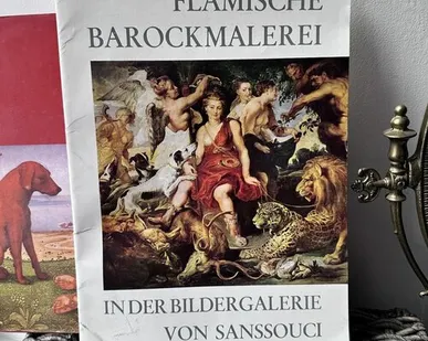 фото Альбом альманах Фламанская живопись барокко на немецком языке